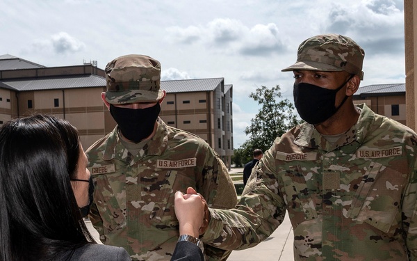 Under Secretary of the Air Force Gina Ortiz Jones visits BMT