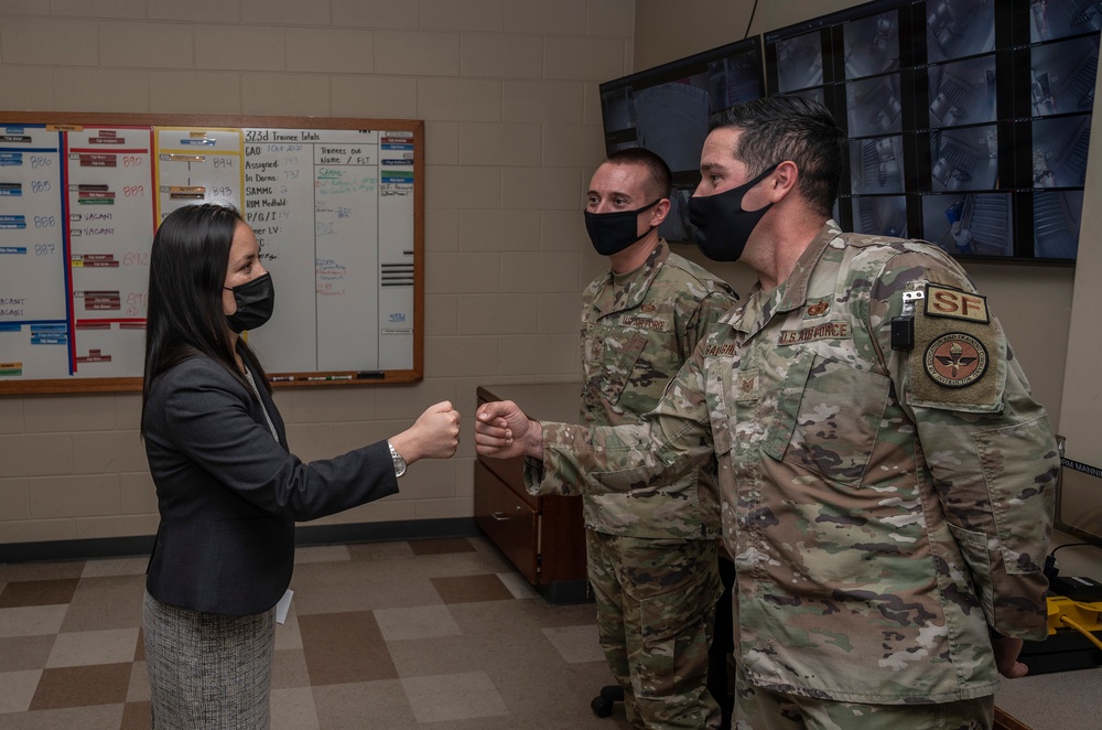 Dvids Images Under Secretary Of The Air Force Gina Ortiz Jones Visits Bmt [image 8 Of 13]