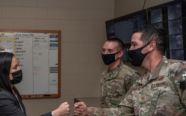 Under Secretary of the Air Force Gina Ortiz Jones visits BMT