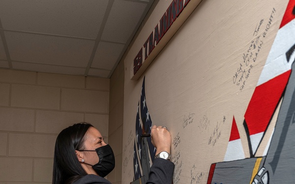 Under Secretary of the Air Force Gina Ortiz Jones visits BMT