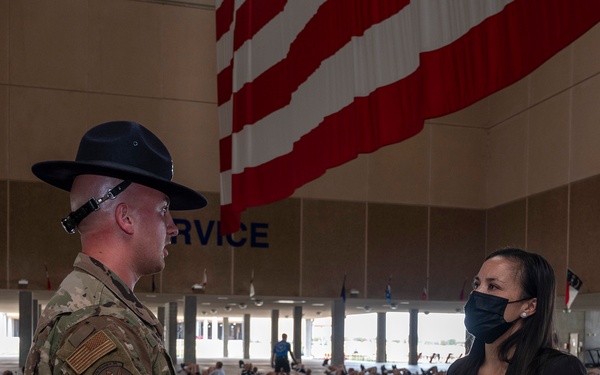 Under Secretary of the Air Force Gina Ortiz Jones visits BMT