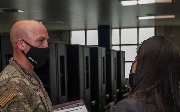 Under Secretary of the Air Force Gina Ortiz Jones visits BMT