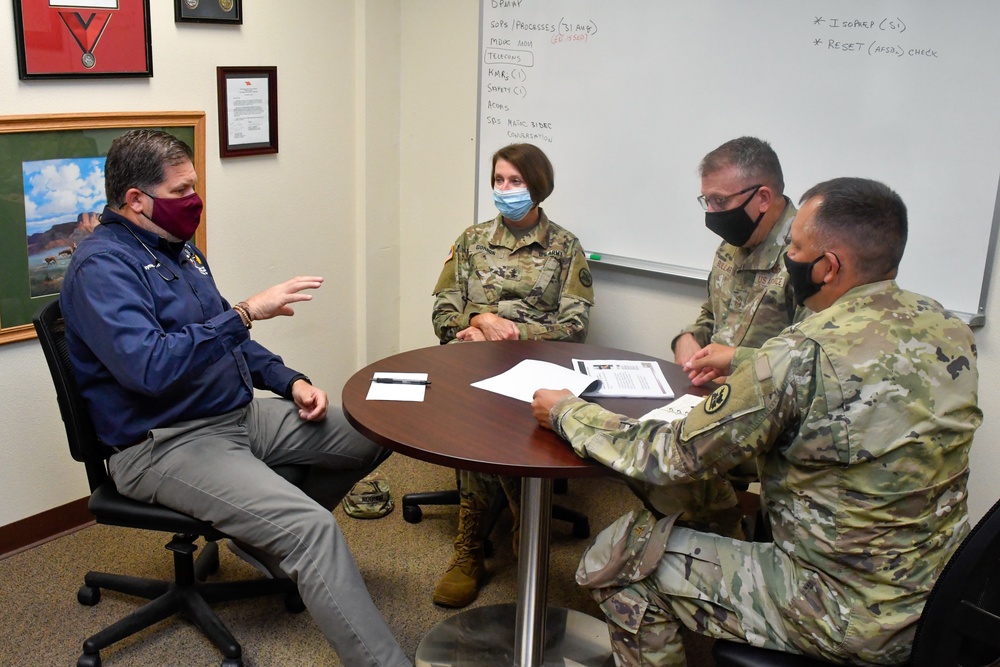 Adjutant General of the Alabama National Guard Visits DPTMS