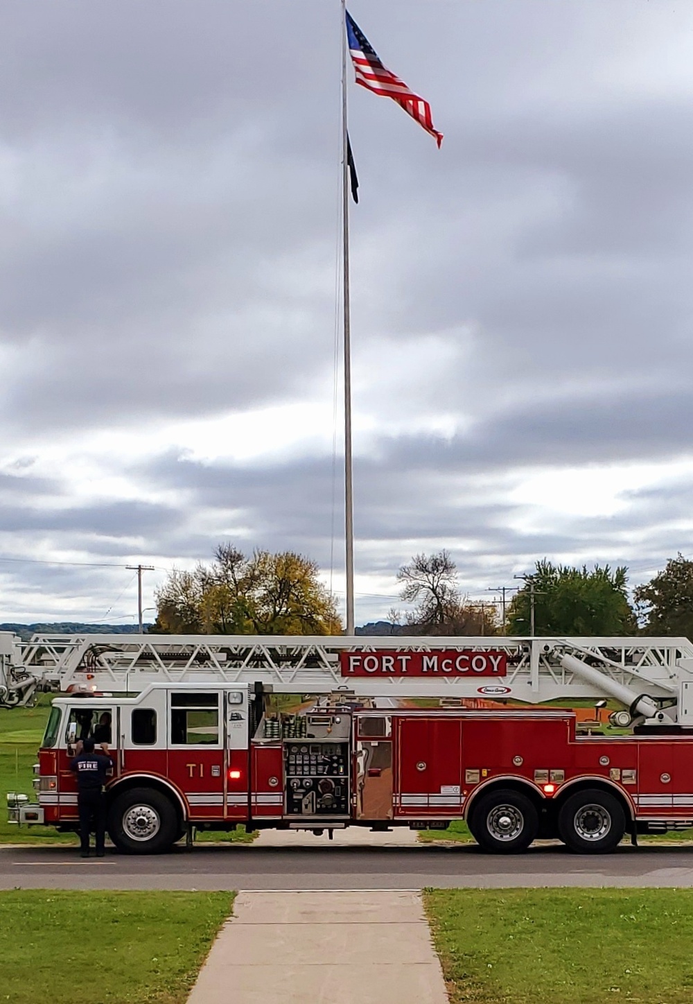 Fort McCoy firefighters support National Fire Prevention Month 2021