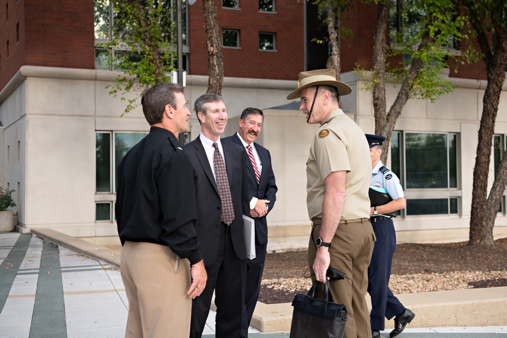 Defence Attache - Head of Australian Defence Staff Major General Andrew Freeman AM Visit to DTRA