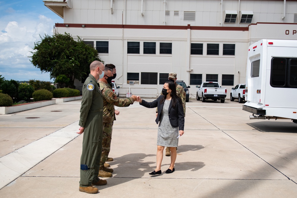 Under Secretary of the Air Force Gina Ortiz Jones visit