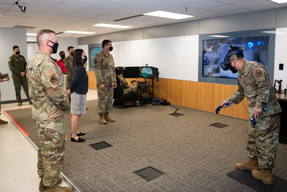 Under Secretary of the Air Force Gina Ortiz Jones visit