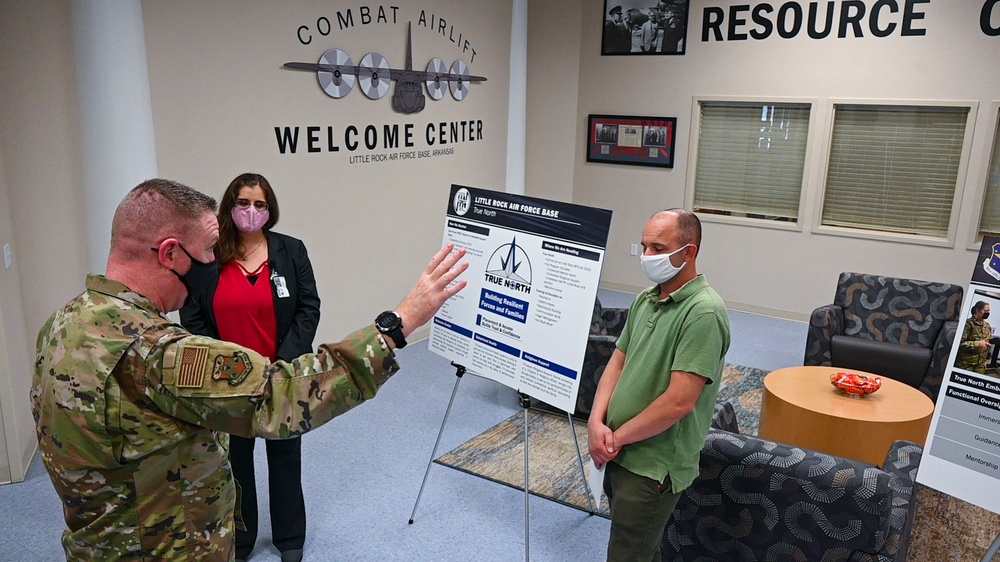 18th Air Force command chief visits LRAFB