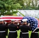 Military Funeral Honors with Funeral Escort are Conducted for U.S. Marine Corps Sgt. Fred Farris in Section 62