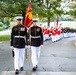 Military Funeral Honors with Funeral Escort are Conducted for U.S. Marine Corps Sgt. Fred Farris in Section 62