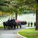 Military Funeral Honors with Funeral Escort are Conducted for U.S. Marine Corps Sgt. Fred Farris in Section 62