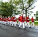 Military Funeral Honors with Funeral Escort are Conducted for U.S. Marine Corps Sgt. Fred Farris in Section 62