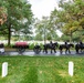 Military Funeral Honors with Funeral Escort are Conducted for U.S. Marine Corps Sgt. Fred Farris in Section 62