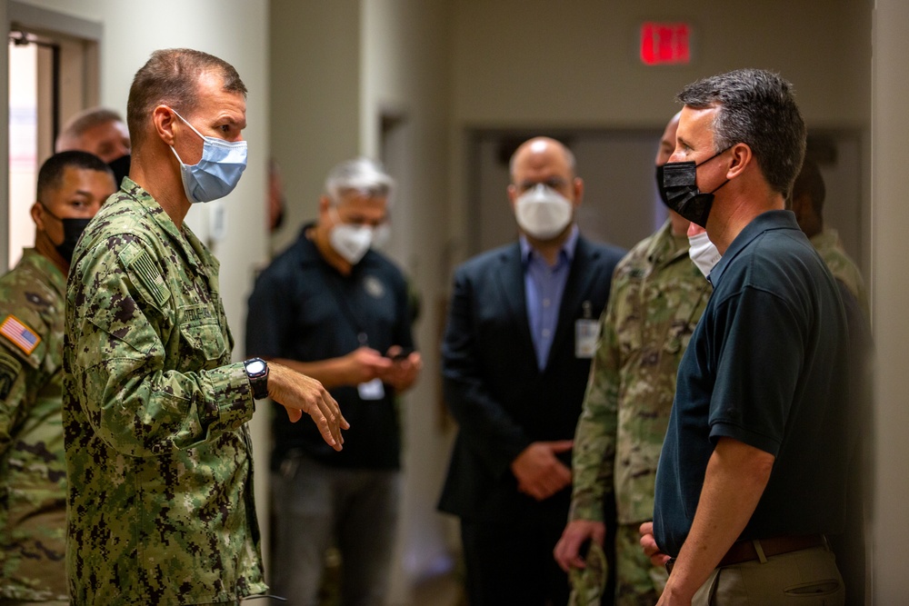 Congressman Ben Cline Visits Fort Pickett