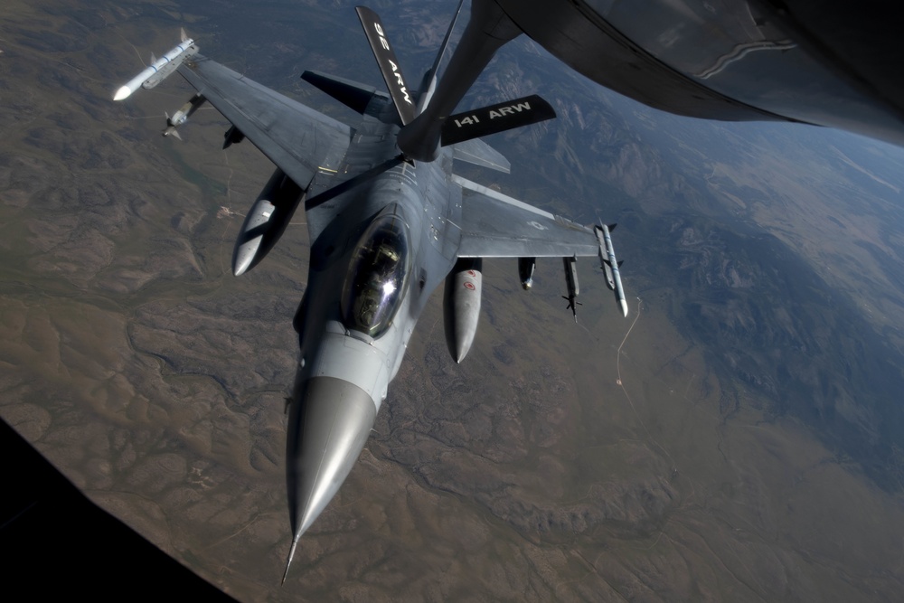 Fairchild Fuels F-16s