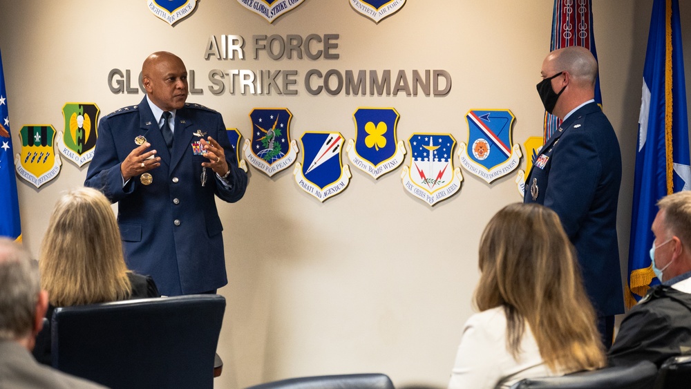 Col. Weiford promotion ceremony