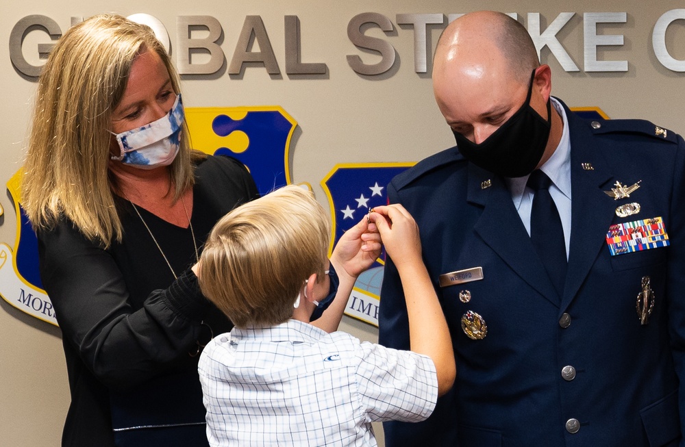 Col. Weiford promotion ceremony