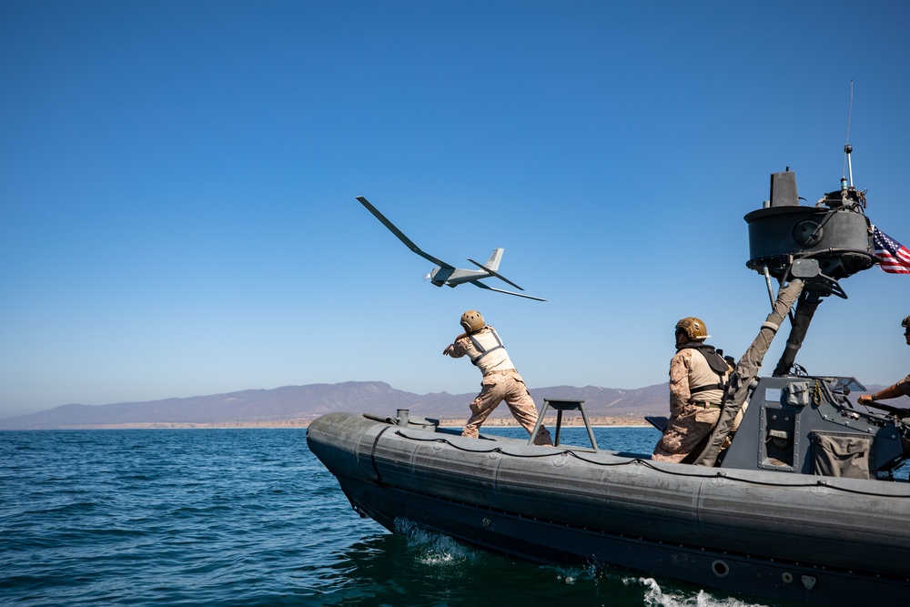 1st Recon tests Puma off-shore