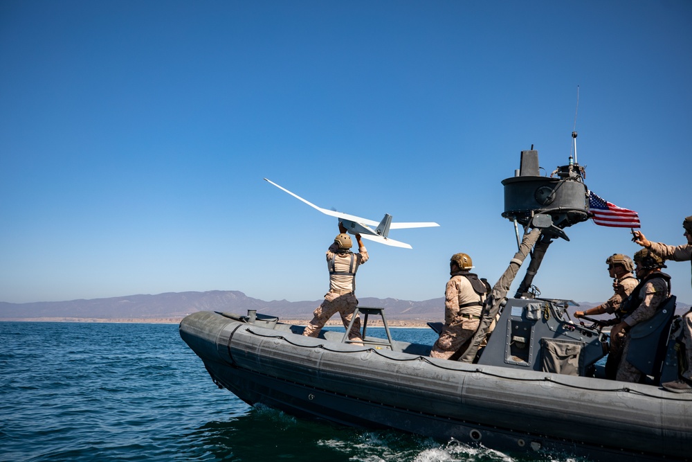 1st Recon tests Puma off-shore