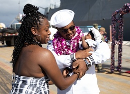 USS Halsey Returns to Homeport