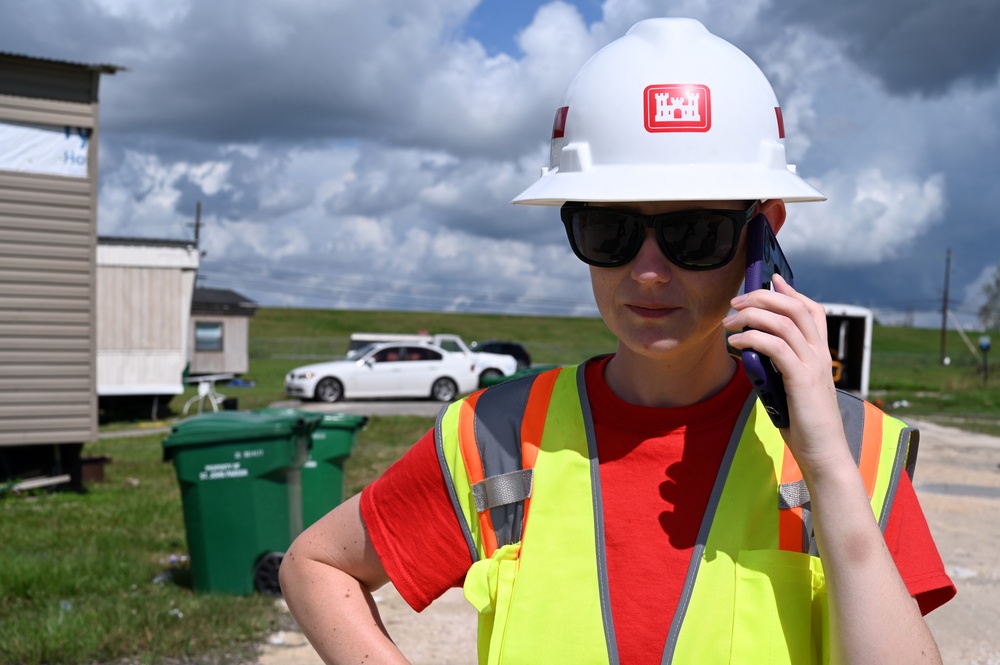 USACE team conducts site inspections for Hurricane Ida response efforts