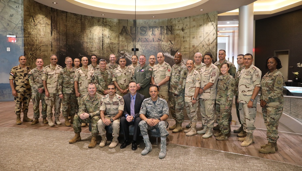 Texas National guard hosts Egyptian Armed Forces for state partnership summit