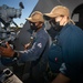 USS Sioux City Sailors Discuss Details for Sea and Anchor Detail