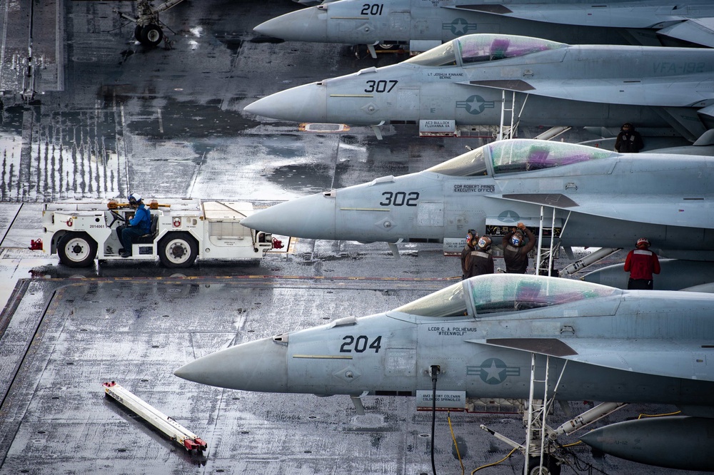 USS Carl Vinson (CVN70) Conducts Flight Operations