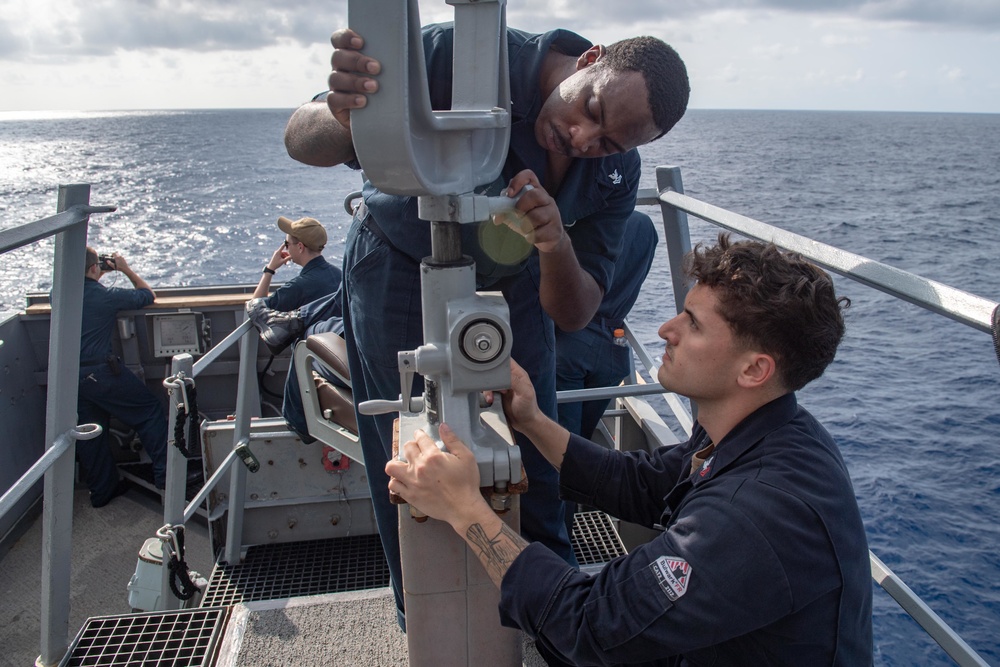 USS Higgins (DDG 76) operations.