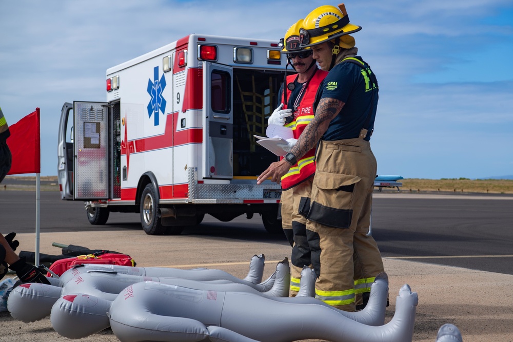 Pacific Missile Range Facility (PMRF) Crash and Salvage Exercise