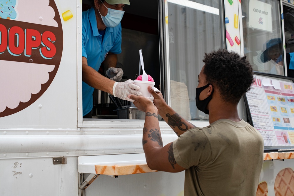 Maintainers cool off with Oki Scoops