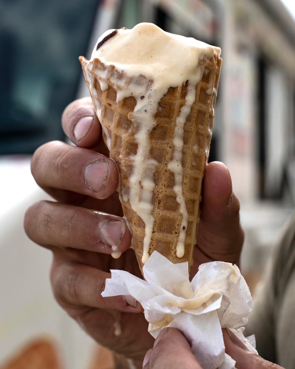 Maintainers cool off with Oki Scoops