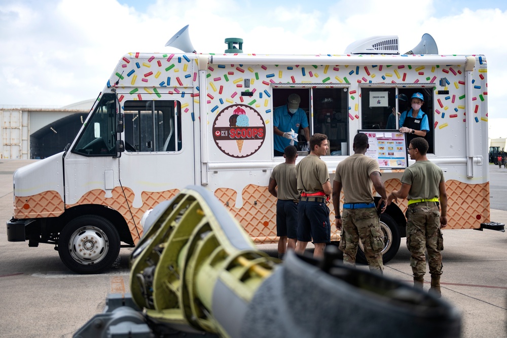 Maintainers cool off with Oki Scoops