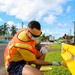 U.S. Naval Base Guam Sailors and civilians from U.S. Naval Base Guam and tenant commands partnered with the Hågat Mayor’s Office for a beautification project