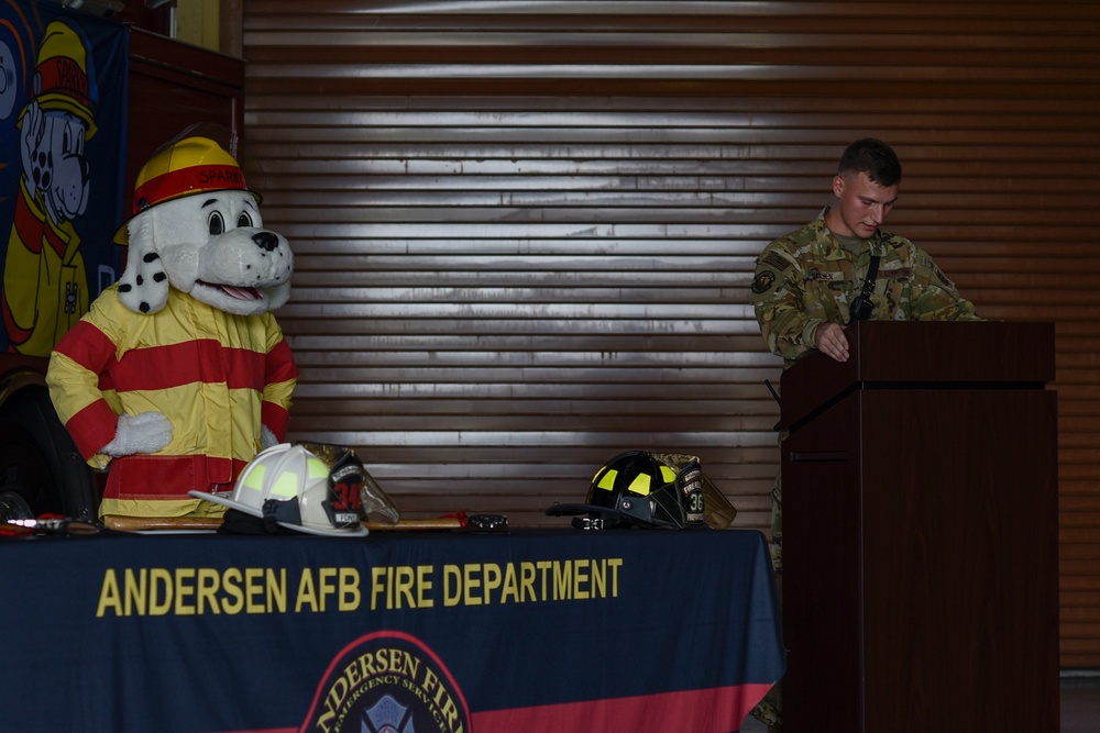 Andersen AFB participates in Fire Prevention Week