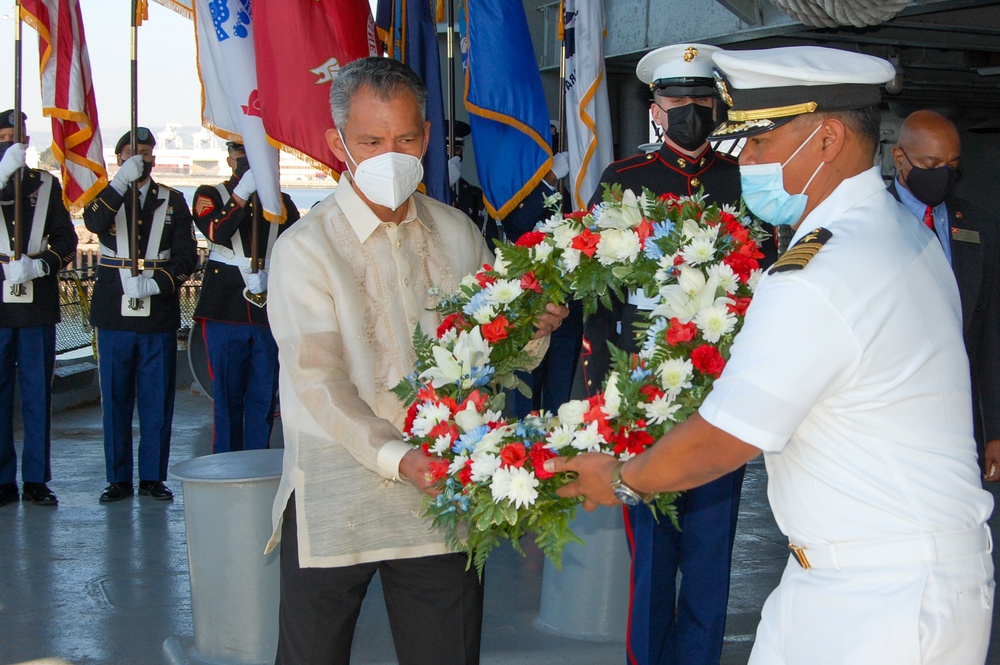 Filipino American Exhibition Debuts Aboard USS Hornet (CV 12)