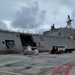 Sailors Move Supplies Onto USS Jackson (LCS 6)