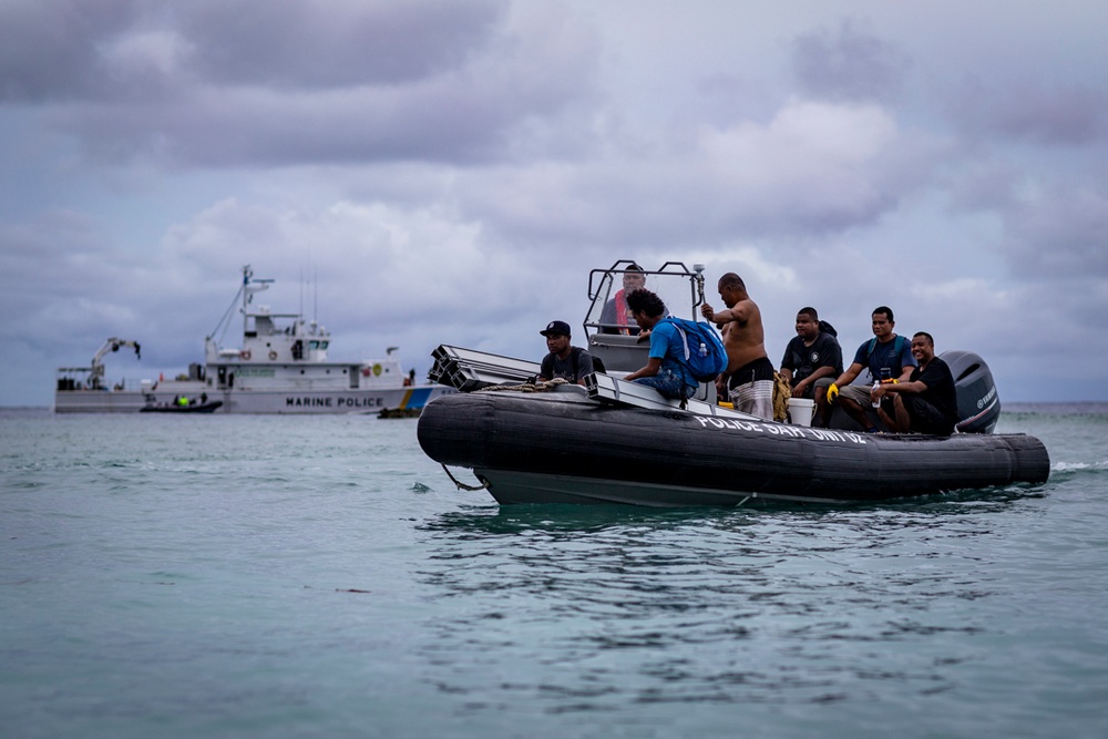 Task Force Koa Moana 21 Participates in SMEE with Palau DMLE