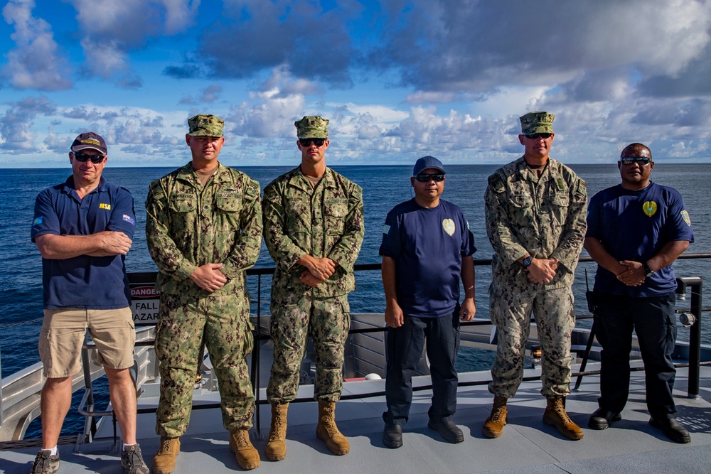 Task Force Koa Moana 21 Participates in SMEE with Palau DMLE