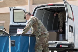 ‘Spears Ready’ Soldiers boost morale, one parcel at a time