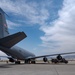 91st EARS &amp; 379th EAMXS complete first ever KC-135 hot-pit refuel in Afghanistan