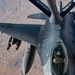 91st EARS refuel F-16 Fighting Falcons