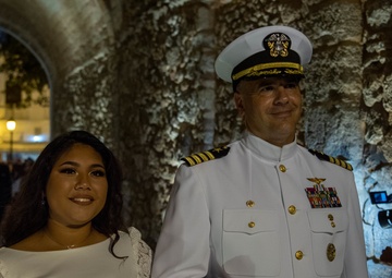 U.S. Navy Represented in Rota, Spain Damas Coronation