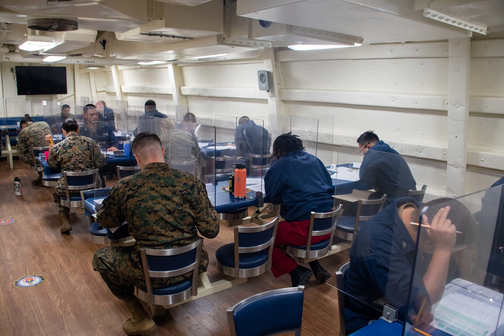 USS Portland Advancement Exam