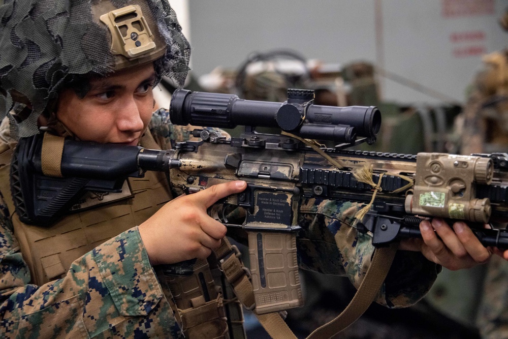 USS Portland Weapon Handling