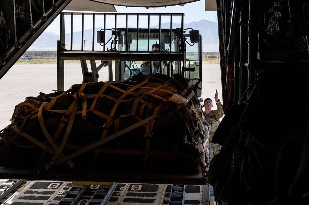 779th EAS Transports DOD Personnel in Support of Resolute Support Mission