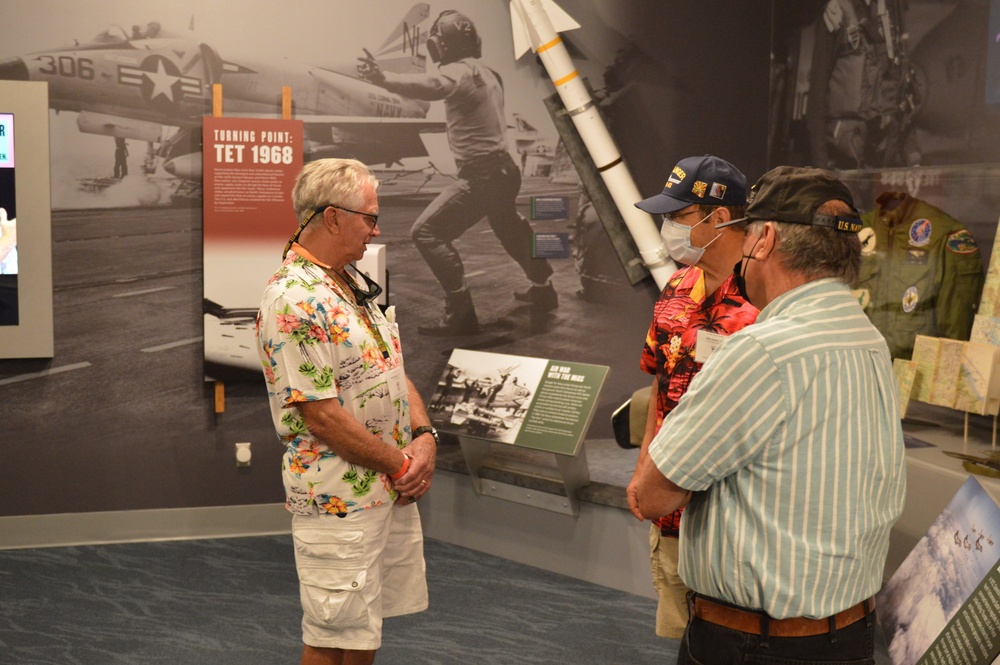 Museum volunteers in action