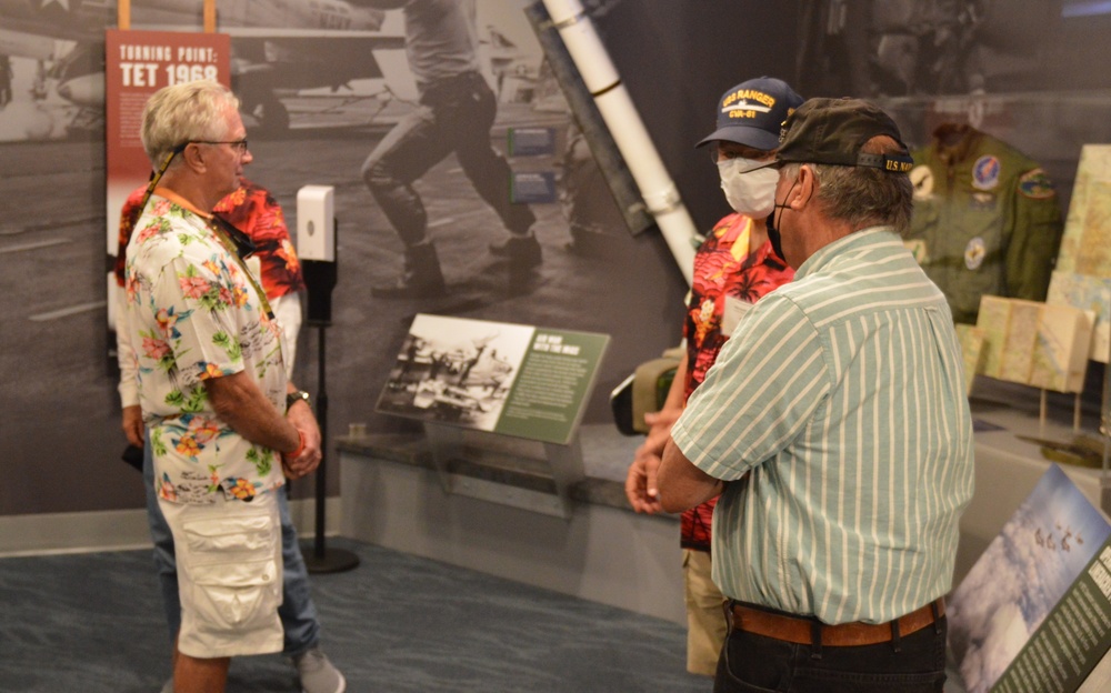 Museum volunteers in action