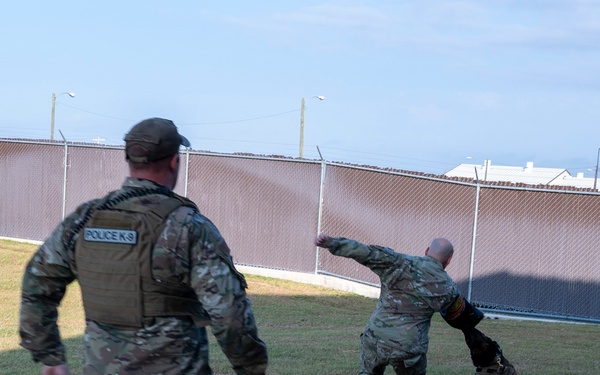 47th FTW Leaders meet Security Forces