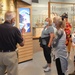 Museum volunteer in action